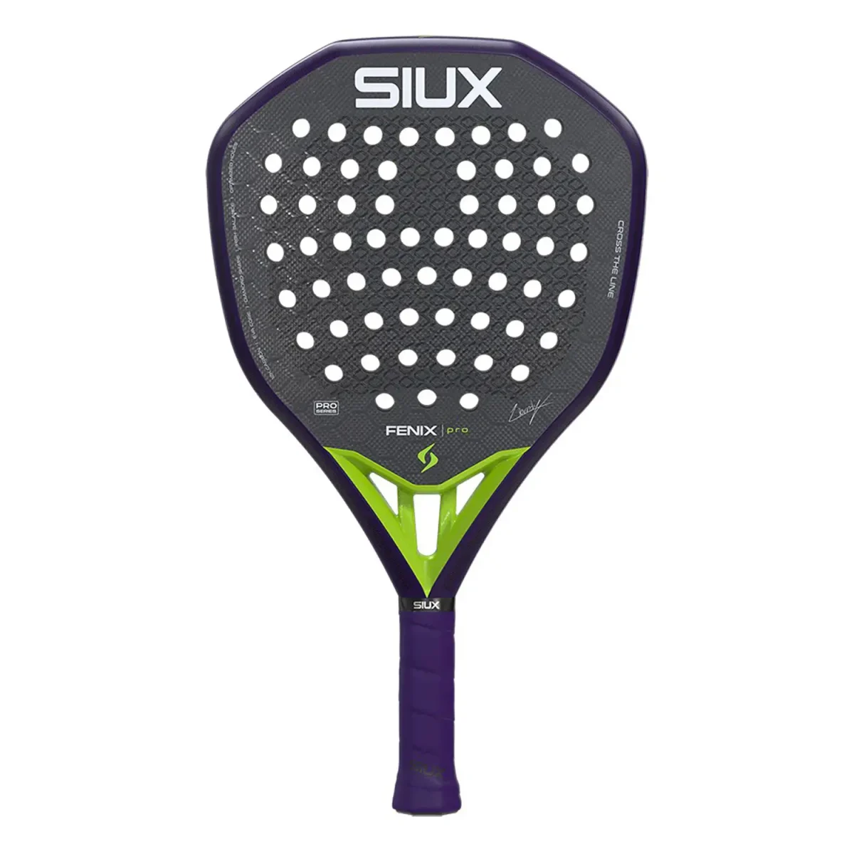 SIUX Padel Racket Fenix Pro Glow Purple 2026