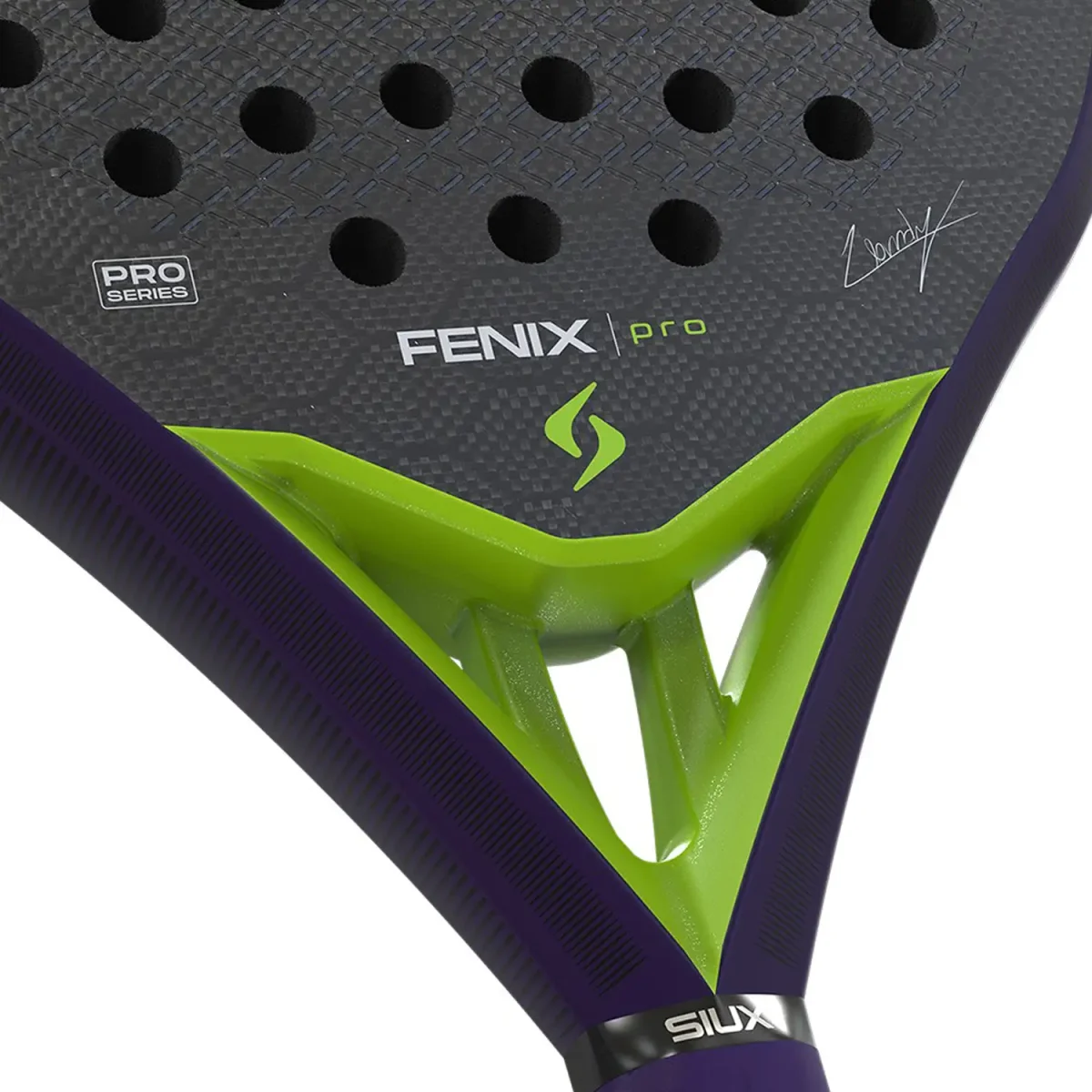 SIUX Padel Racket Fenix Pro Glow Purple 2026