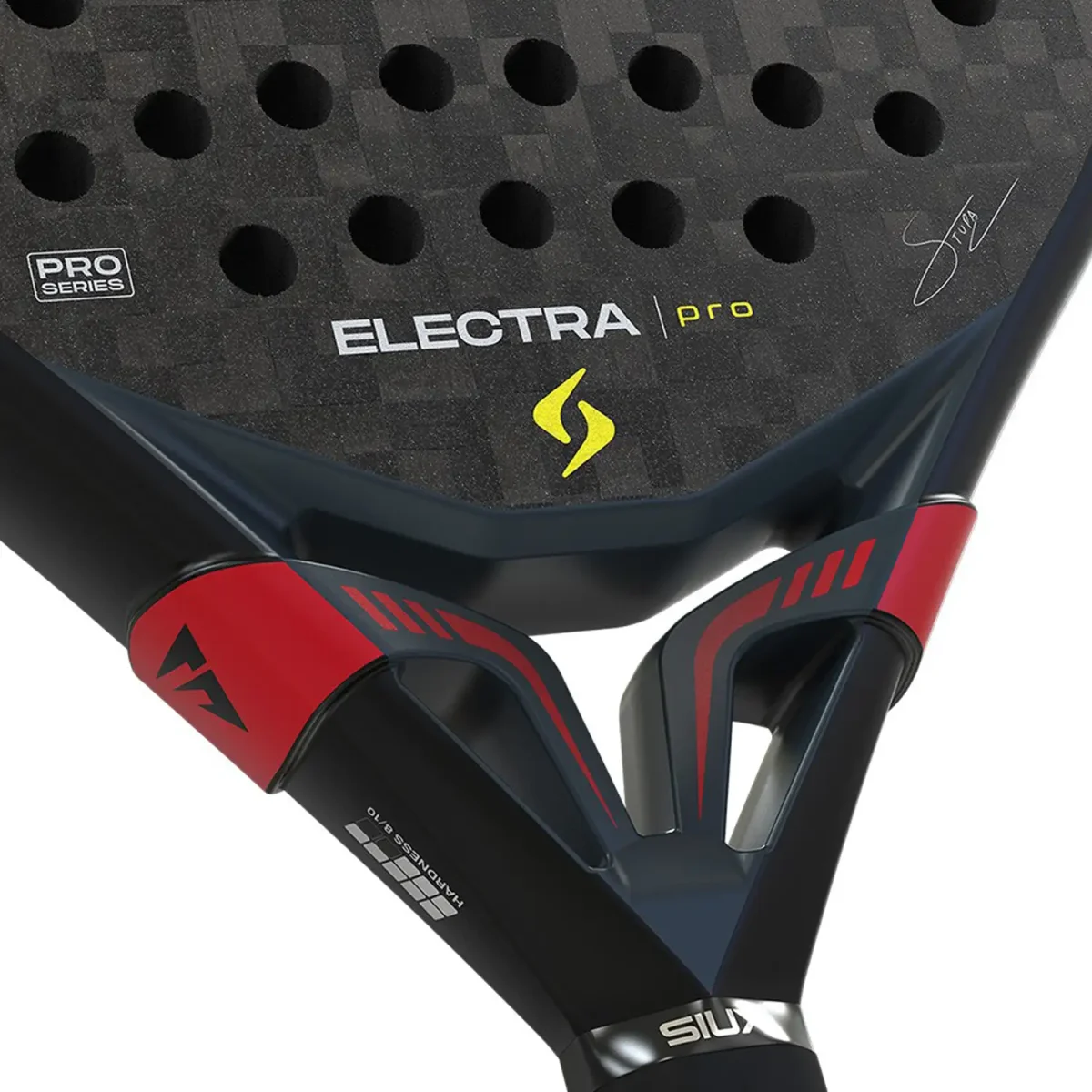 SIUX Padel Racket Electra Pro Shadow Red 2026