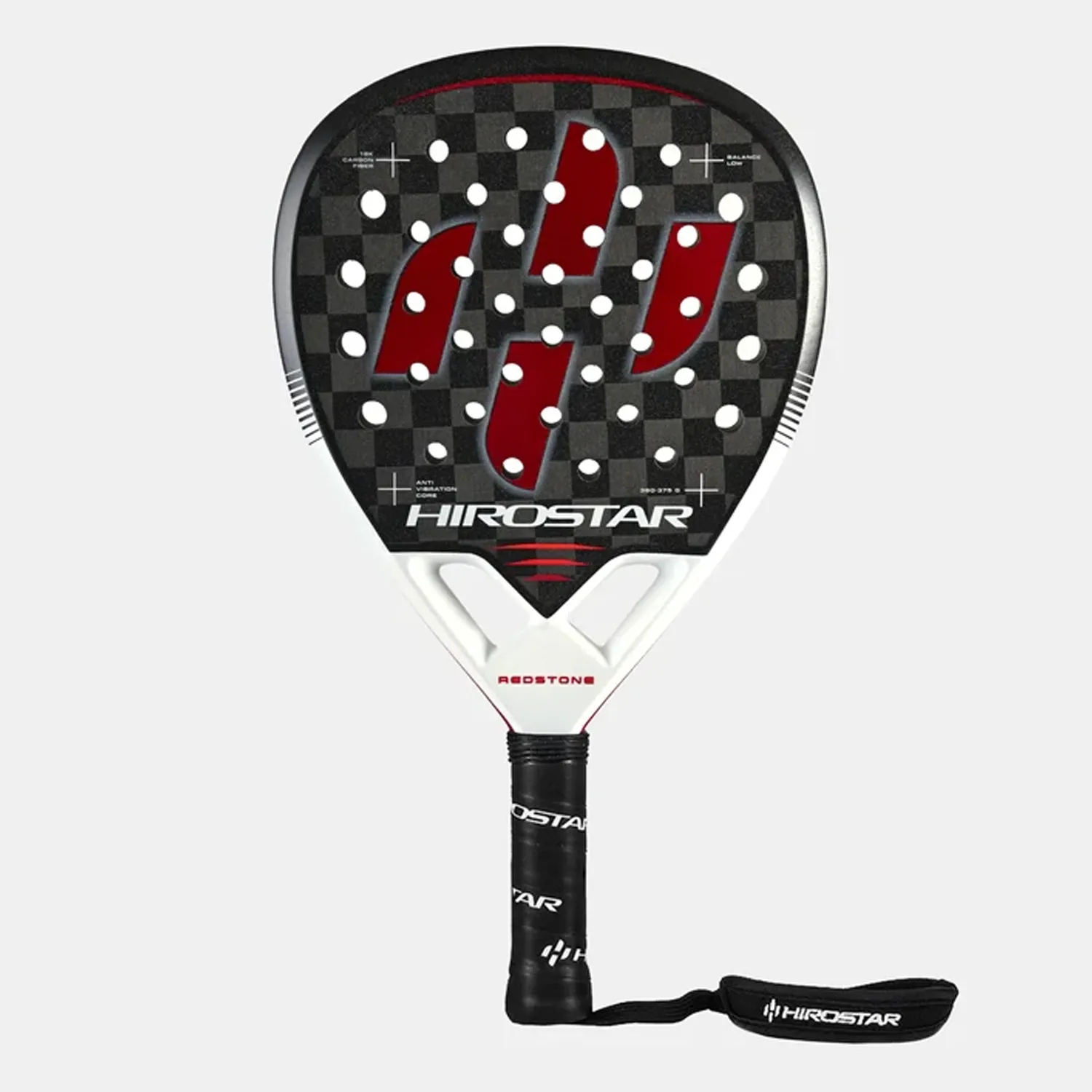 Hirostar Padel Racket Redstone Black Red 2026