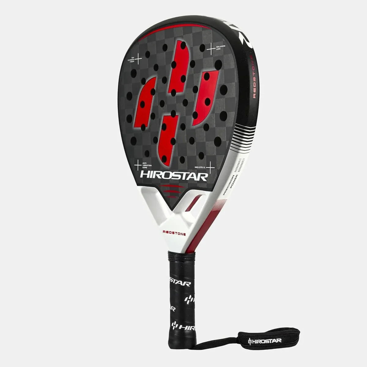 Hirostar Padel Racket Redstone Black Red 2026