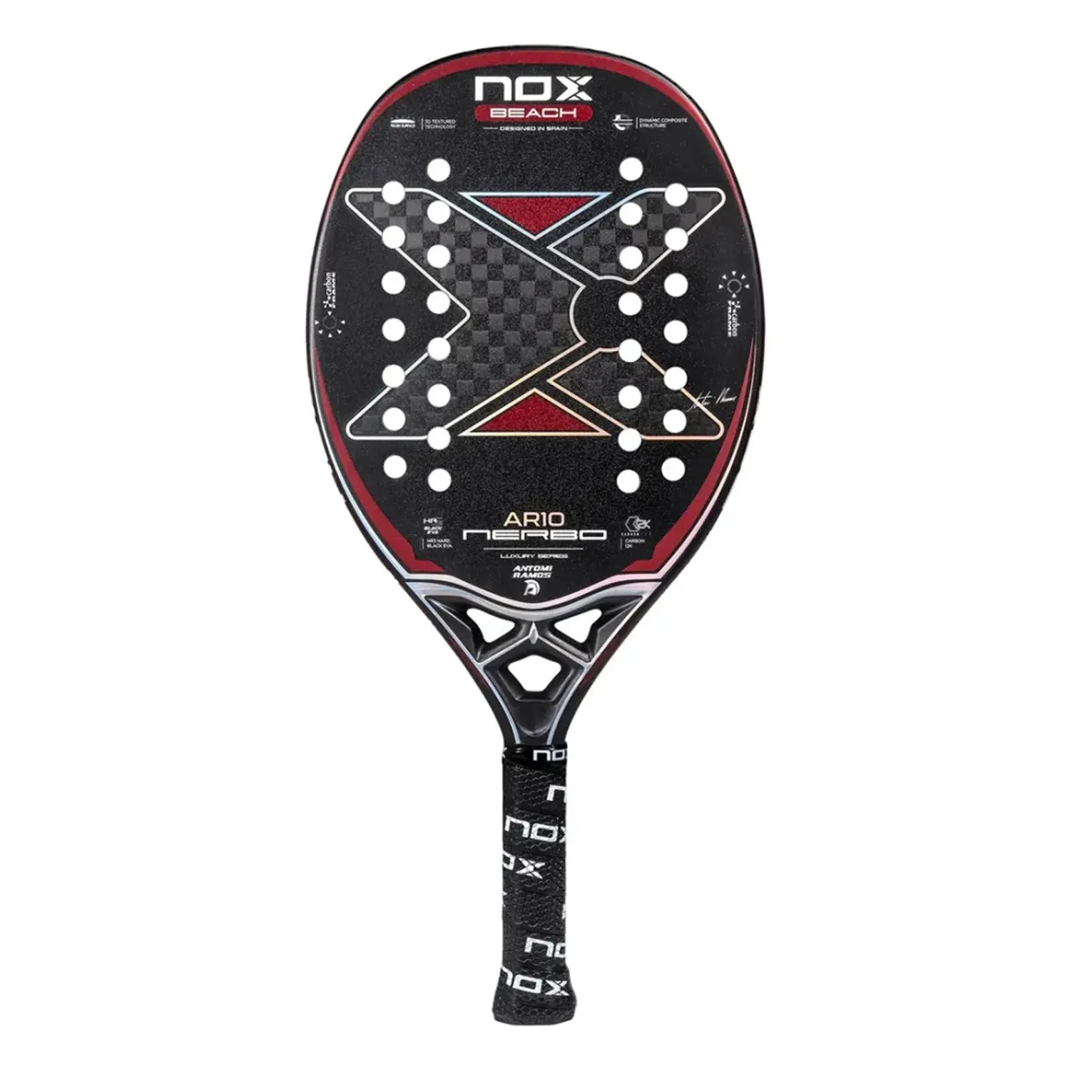 NOX Beach Tennis Racket Ar10 Nerbo By Antomi Ramos 2022 