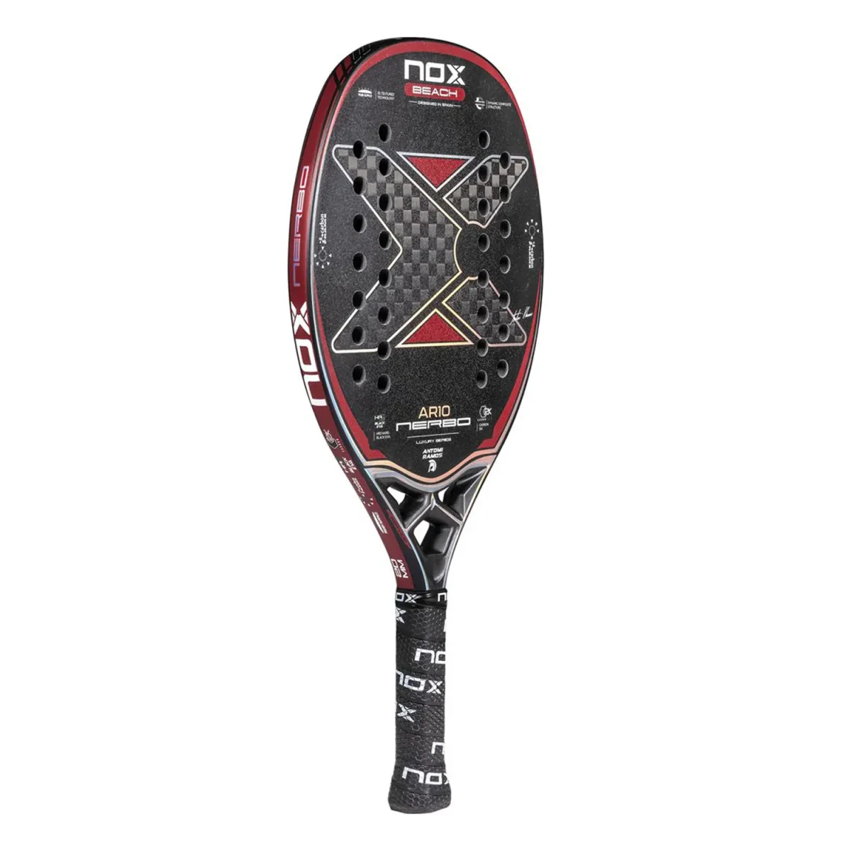 NOX Beach Tennis Racket Ar10 Nerbo By Antomi Ramos 2022 