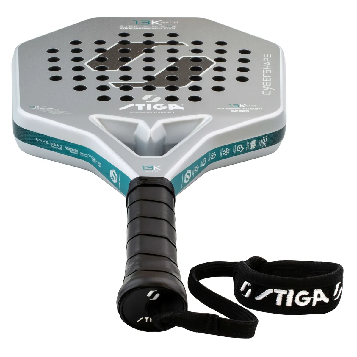 STIGA Padel Racket 1.3K Hard Cybershape 2026