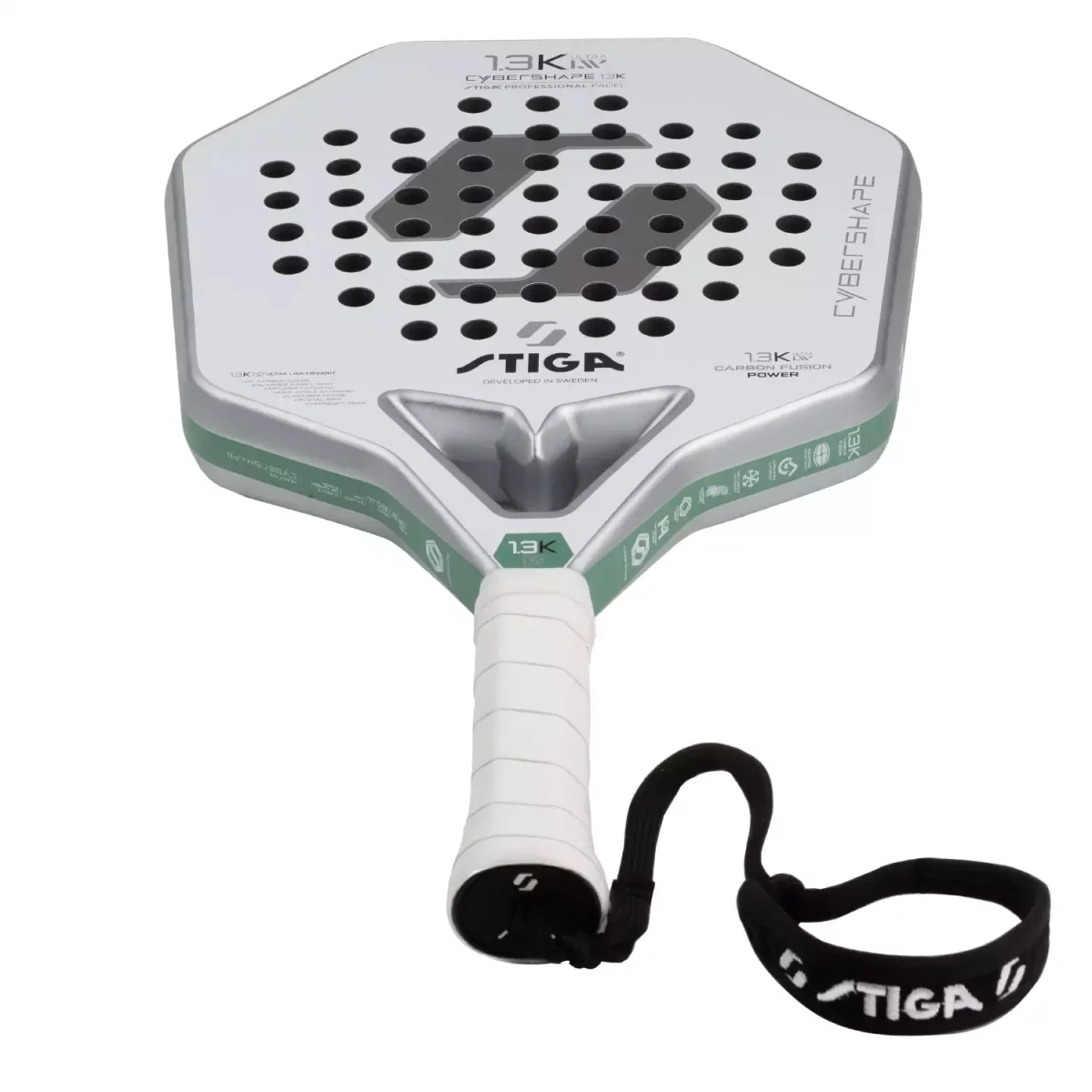 STIGA Padel Racket 1.3K Ultra LW Cybershape 2026
