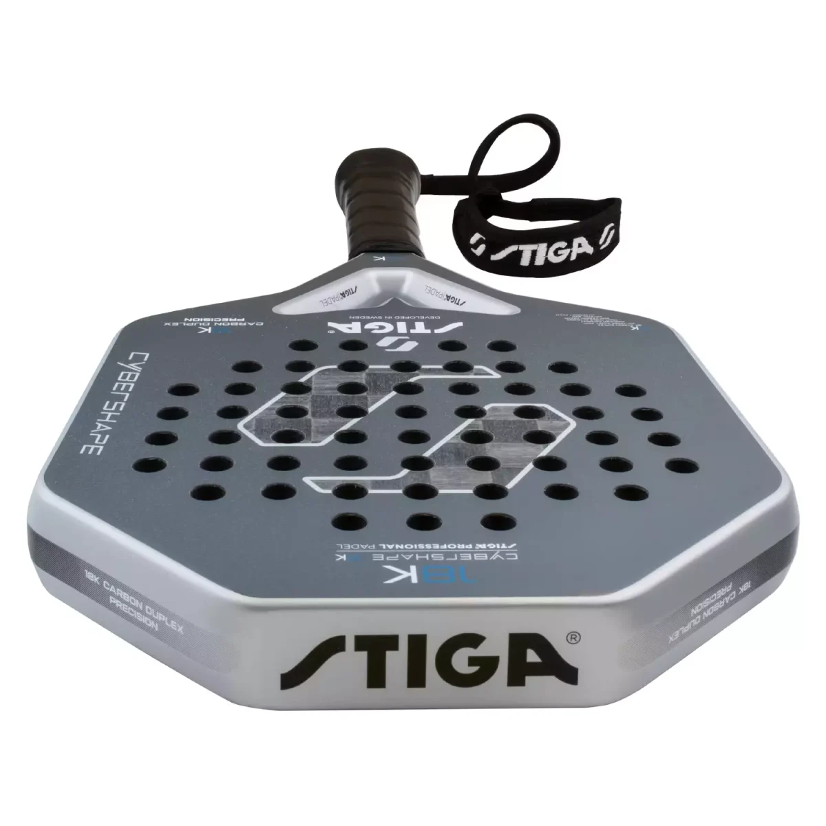 STIGA Padel Racket 18K 2 Cybershape 2026