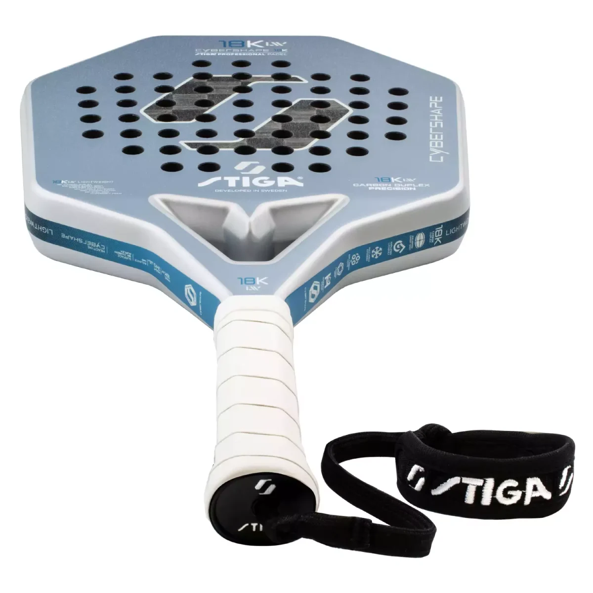 STIGA Padel Racket 18K LW 2 Cybershape 2026
