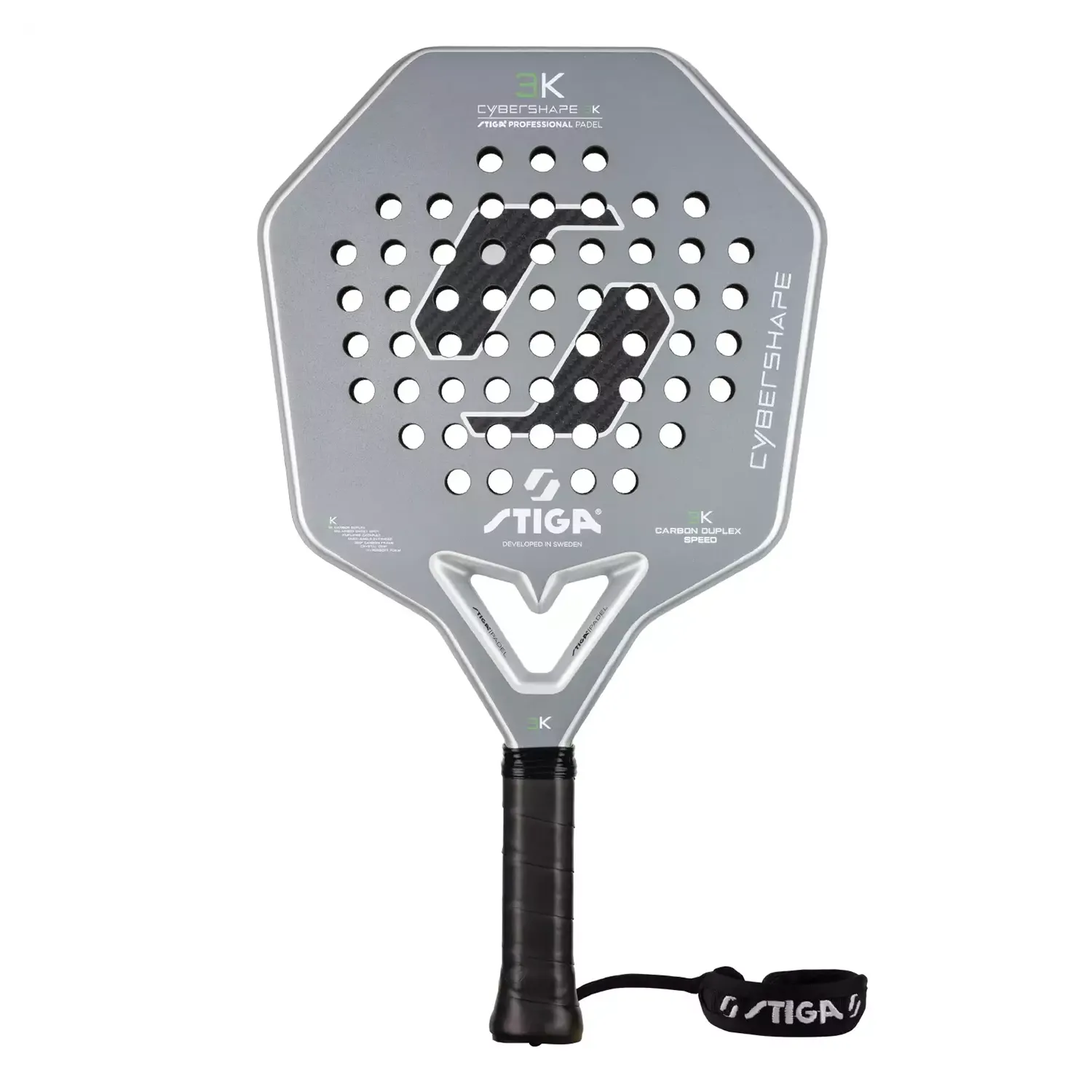 STIGA Padel Racket 3K 2 Cybershape 2026