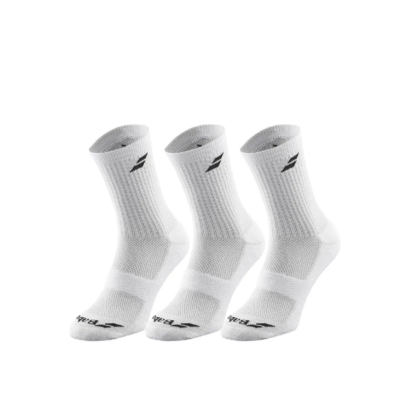 Babolat Socks 3 PAIRS PACK JUNIOR White