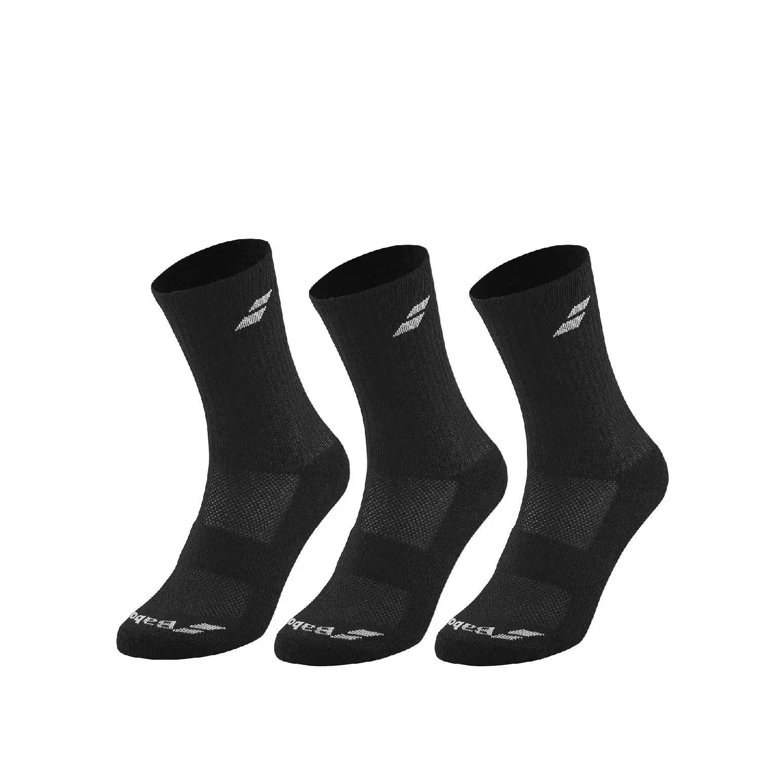 Babolat Socks 3 PAIRS PACK JUNIOR Black