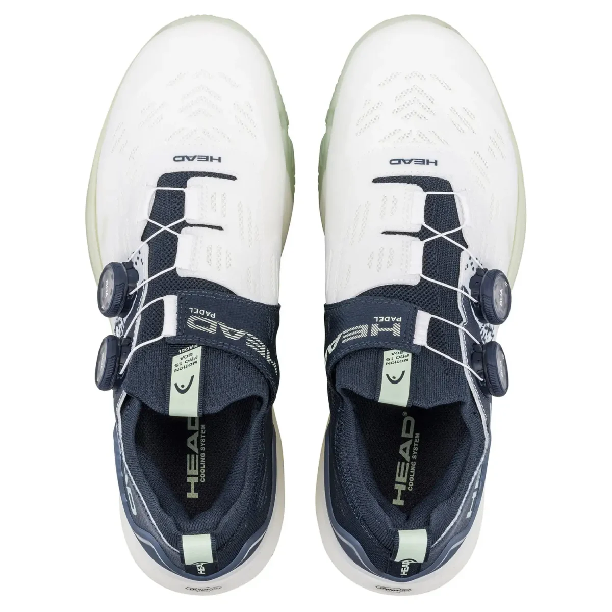 HEAD Padel Shoes Motion Pro 1.5 Boa Men Blue White