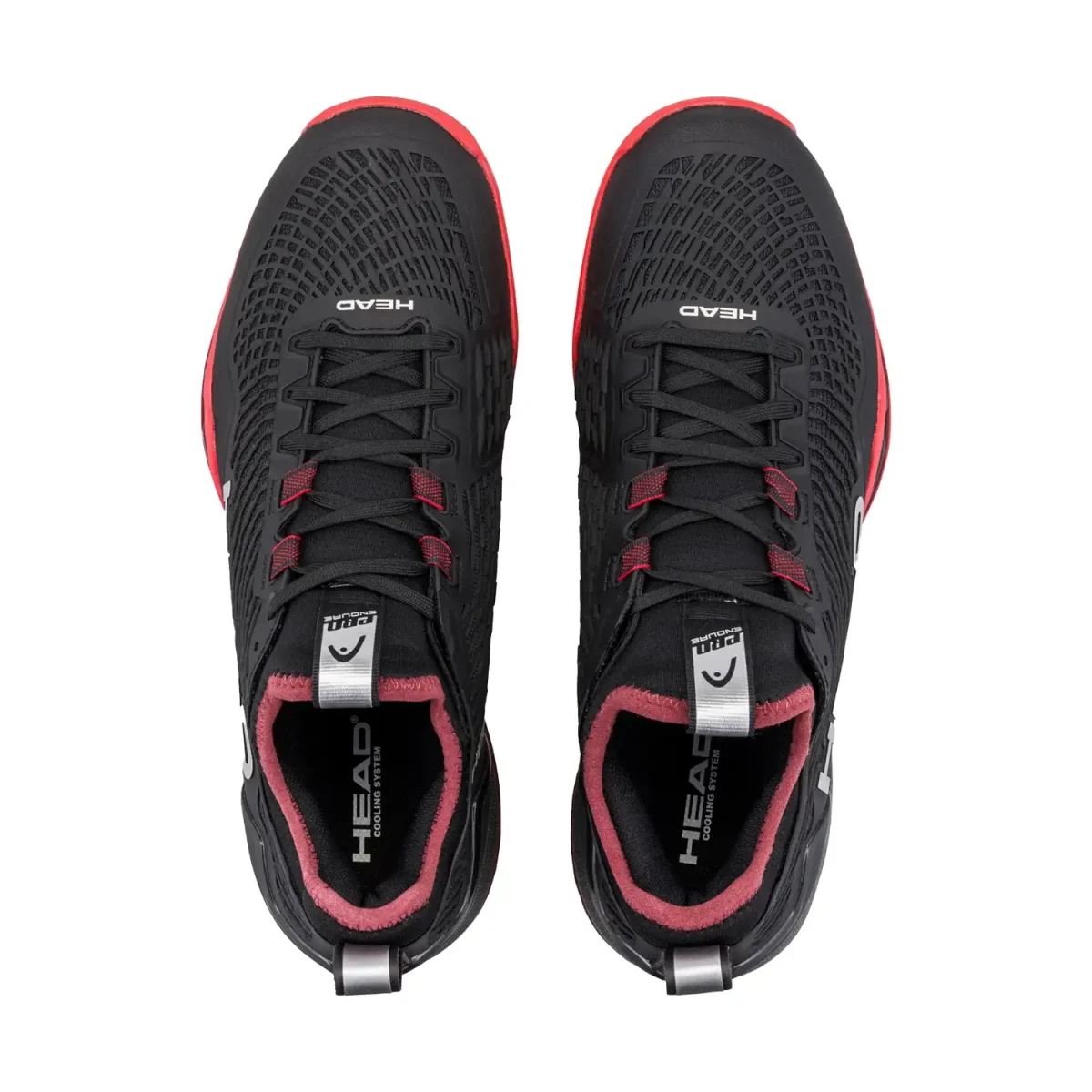 HEAD Tennis Shoes Endure Pro Men Black Red