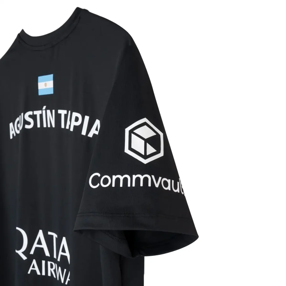 NOX Tshirt AT10 Agustin Tapia Sponsors Black