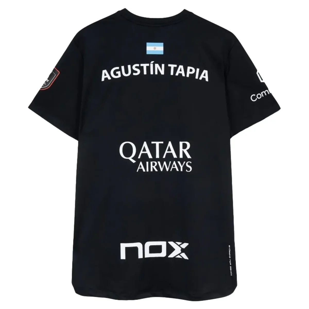 NOX Tshirt AT10 Agustin Tapia Sponsors Black