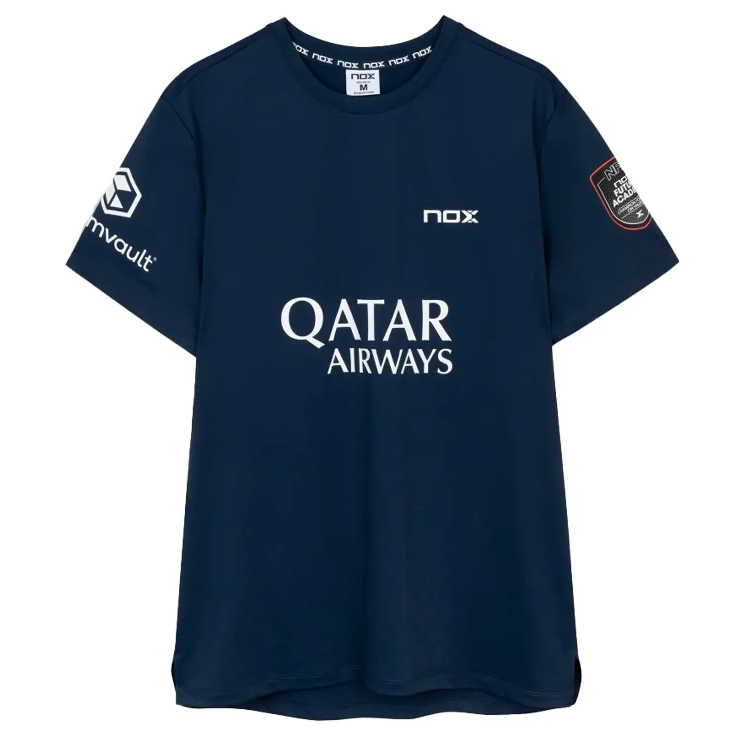 NOX Tshirt AT10 Agustin Tapia Sponsors Dark Blue