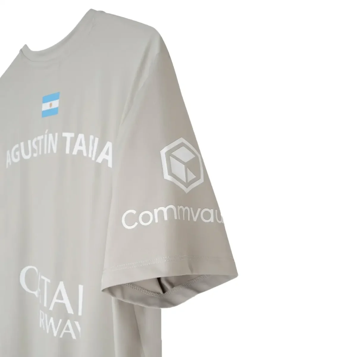 NOX Tshirt AT10 Agustin Tapia Sponsors Grey 