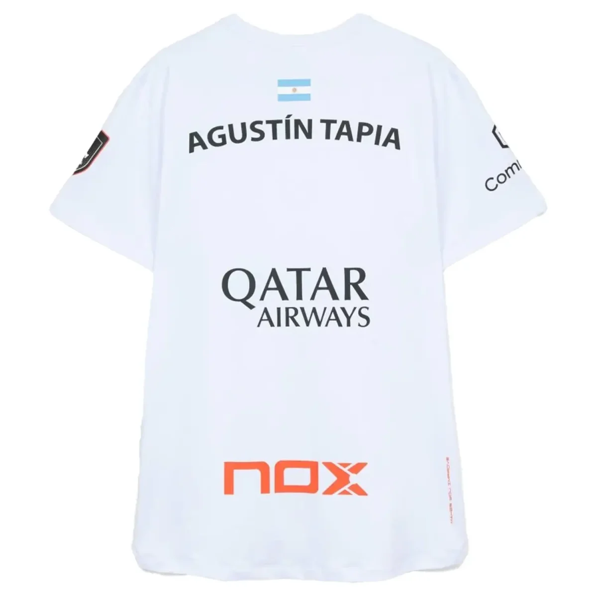 NOX Tshirt AT10 Agustin Tapia Sponsors White