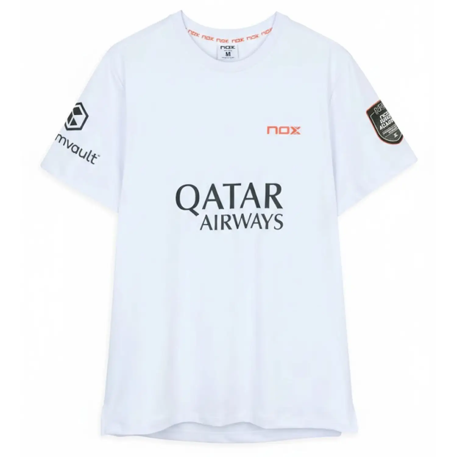 NOX Tshirt AT10 Agustin Tapia Sponsors White