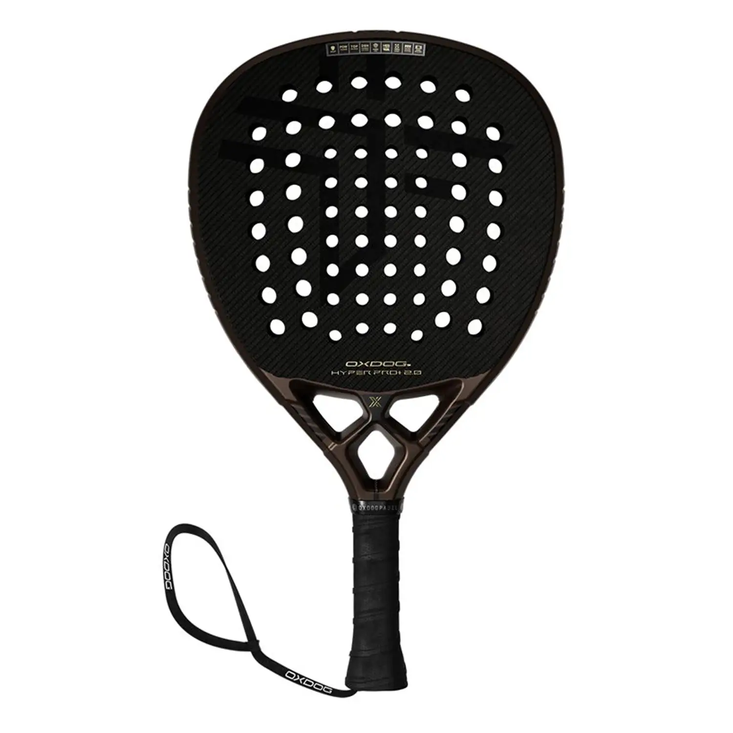 OXDOG Padel Racket Hyper Pro+ 2.0 2026