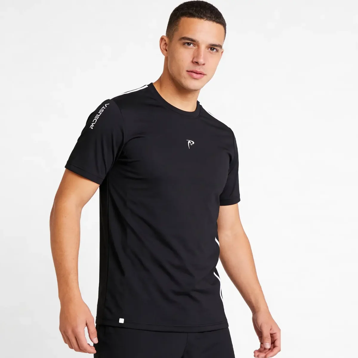 PADELISTA Tshirt Axis Pro Black
