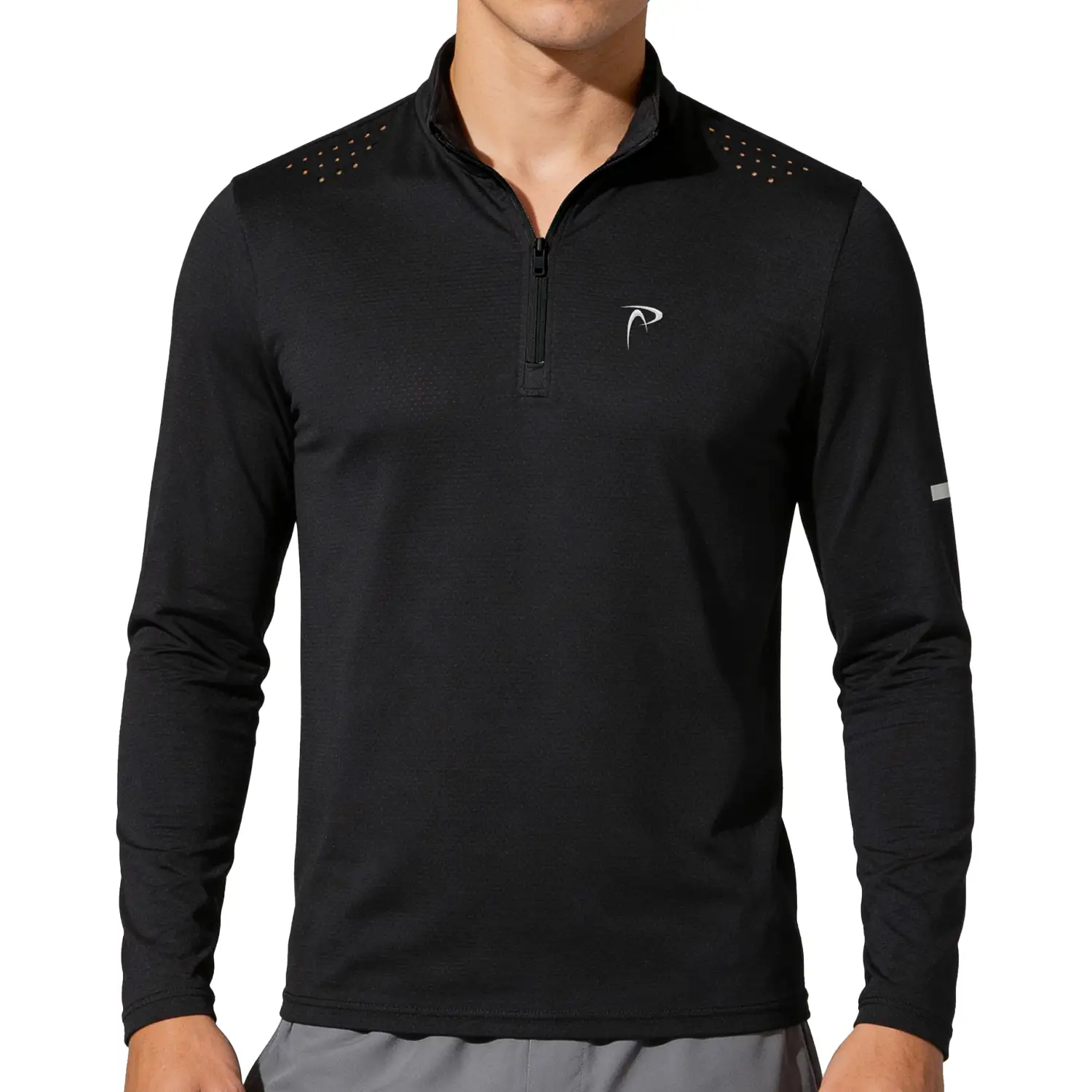 PADELISTA Tshirt Endorance Pro Long Sleeves Black