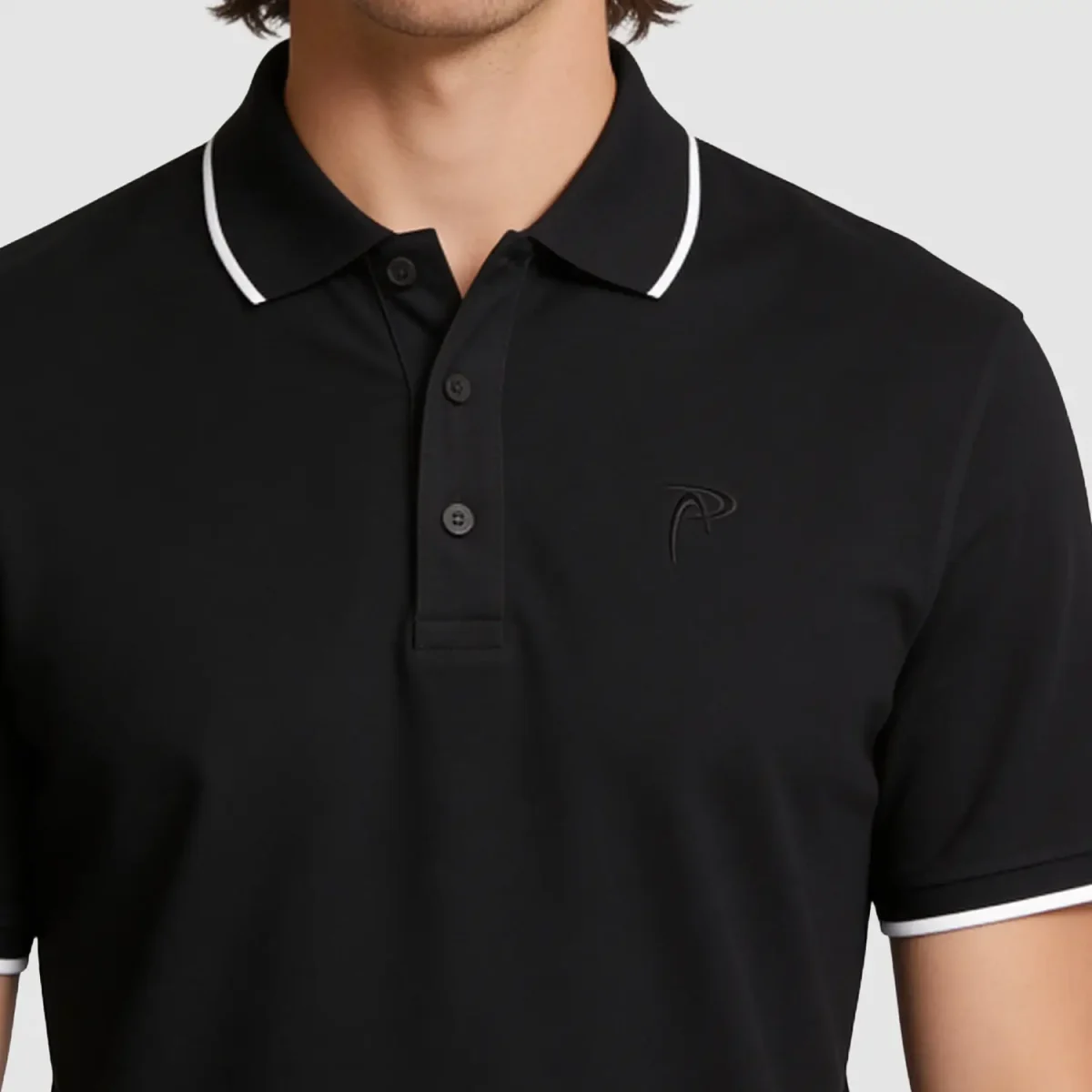 PADELISTA Tshirt Essential Polo Black