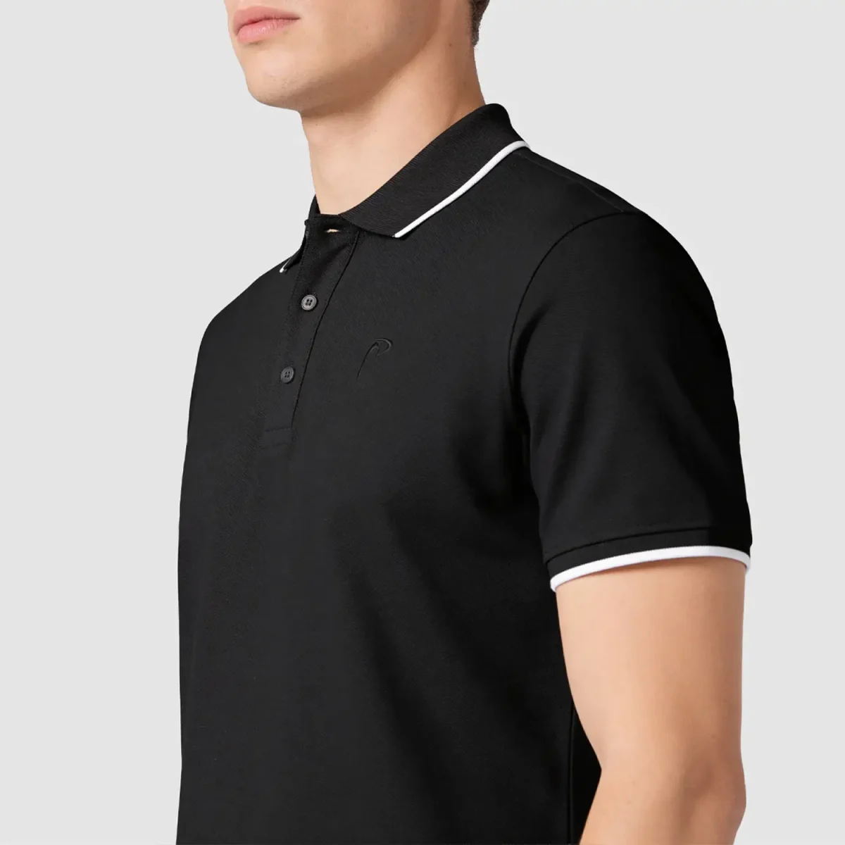 PADELISTA Tshirt Essential Polo Black