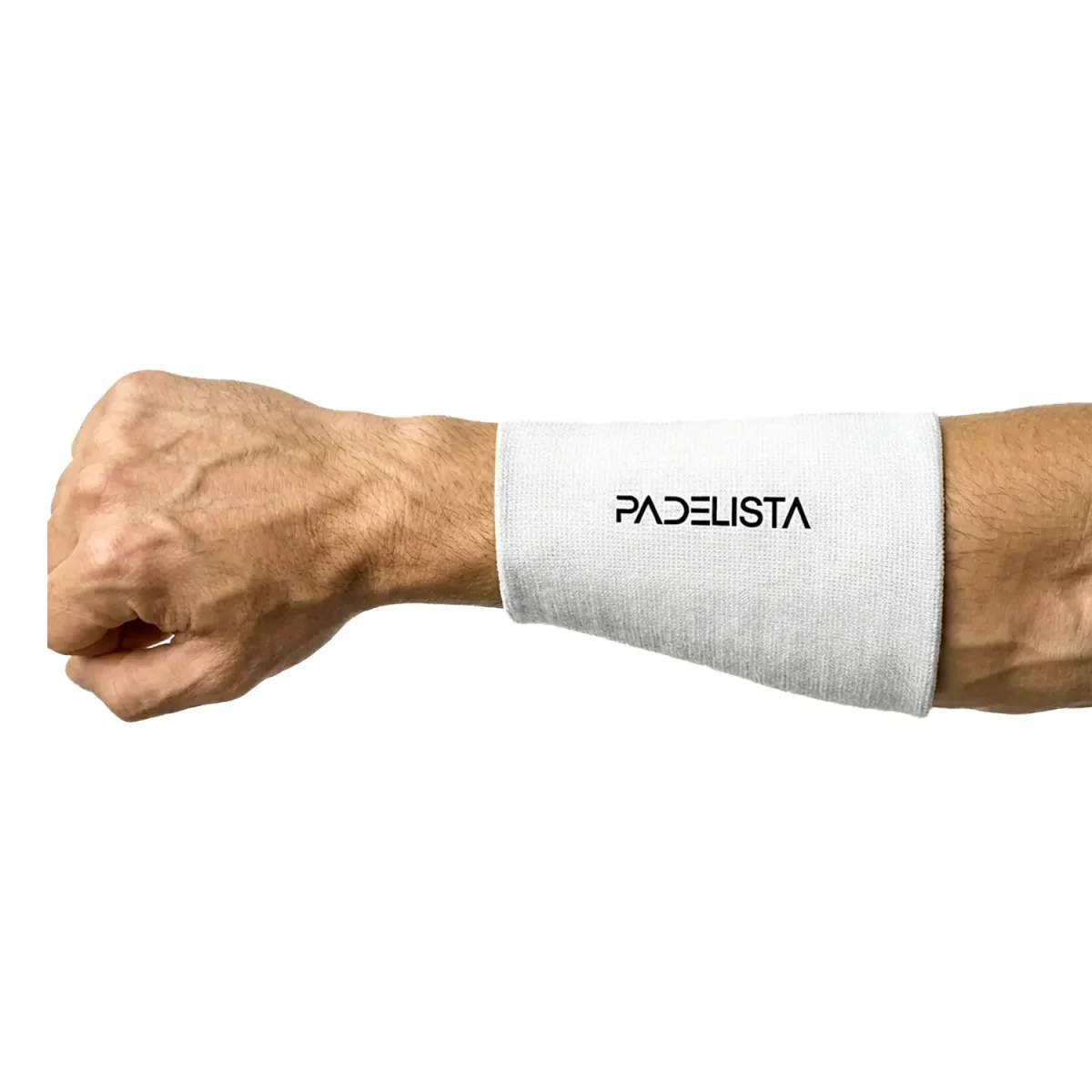 PADELISTA Wristband PRO Dry White 2 Pieces