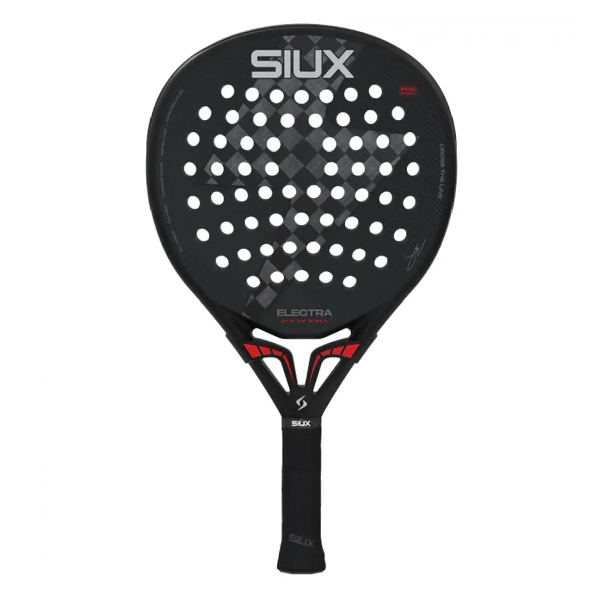 SIUX Padel Racket Electra Pro SE Black 2026