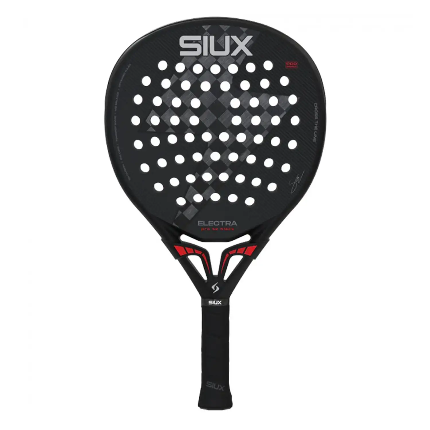 SIUX Padel Racket Electra Pro SE Black 2026