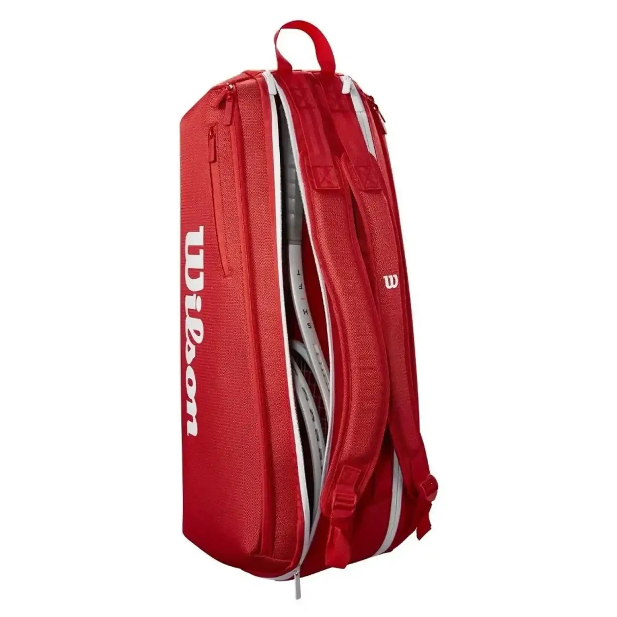 WILSON Tennis Bag Super Tour 6 Pack Red 2025