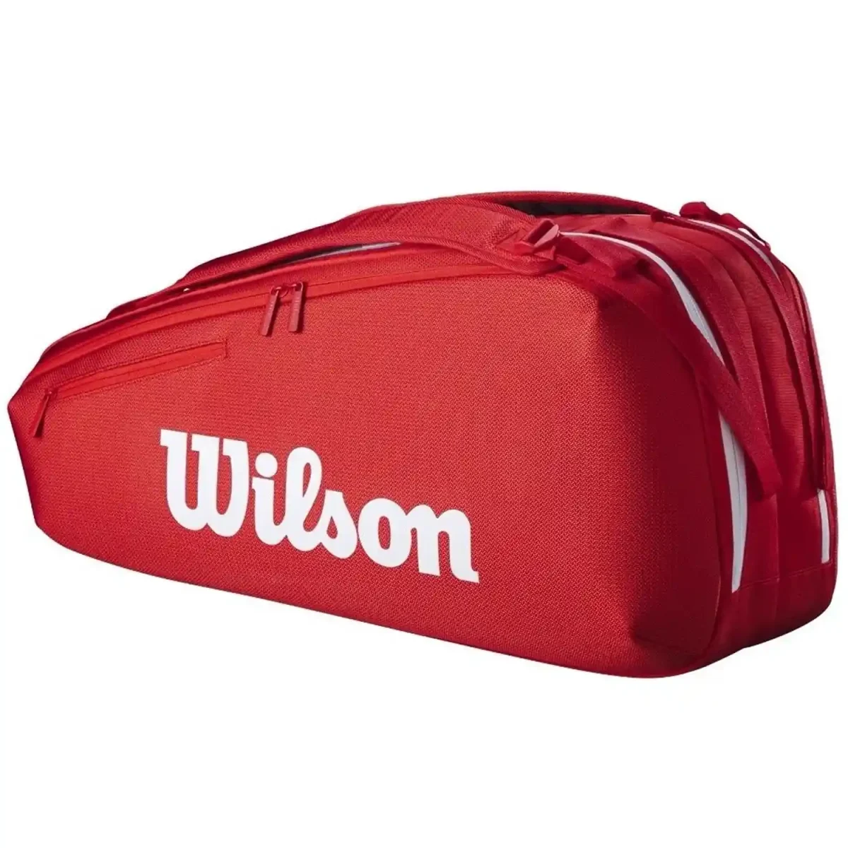 WILSON Tennis Bag Super Tour 6 Pack Red 2025