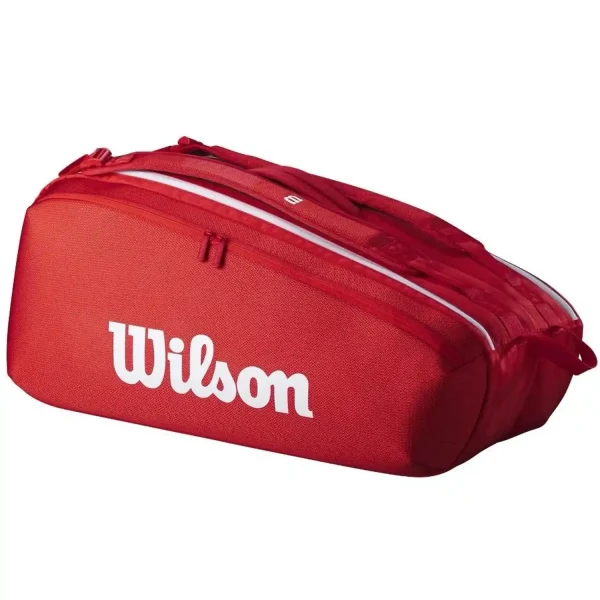 WILSON Tennis Bag Super Tour 9 Pack Red 2025
