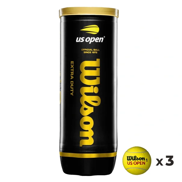 WISON TENNIS BALL US OPEN X3
