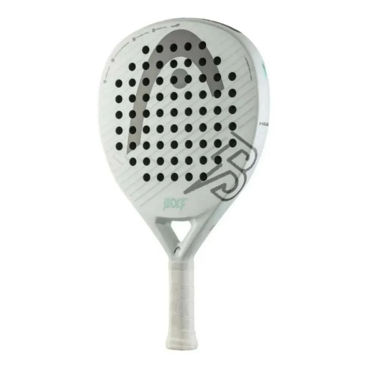 HEAD Padel Racket Bolt White 2026