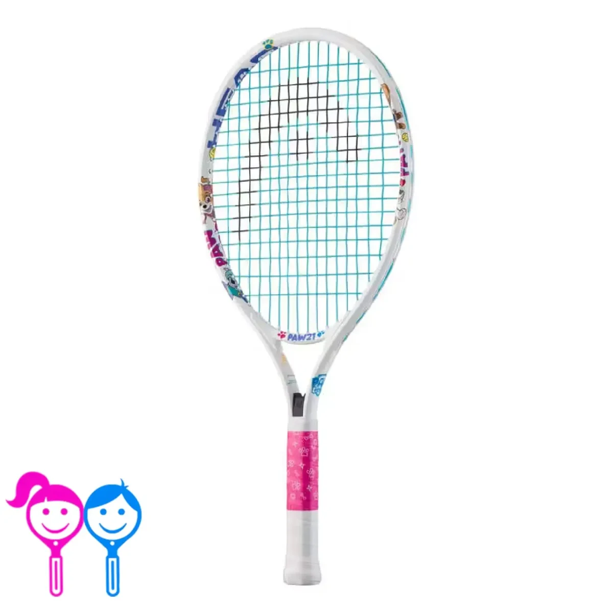 Head Tennis Racket Paw 19 White