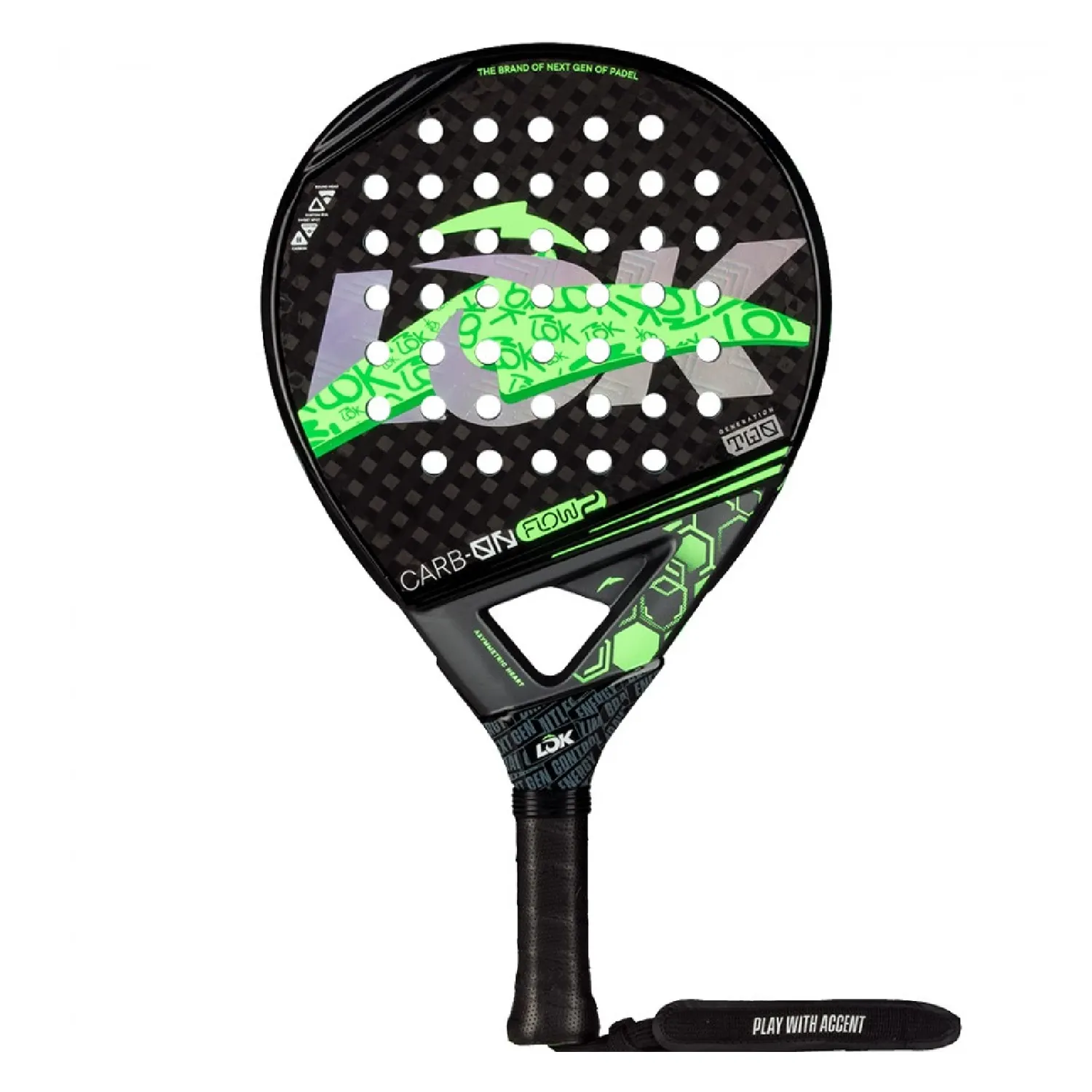 Lok Padel Racket Carbon Flow Gen 2