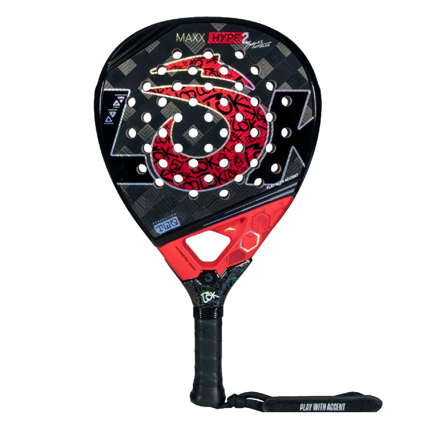Lok Padel Racket Maxx Hype Gen 2 Mike Yanguas