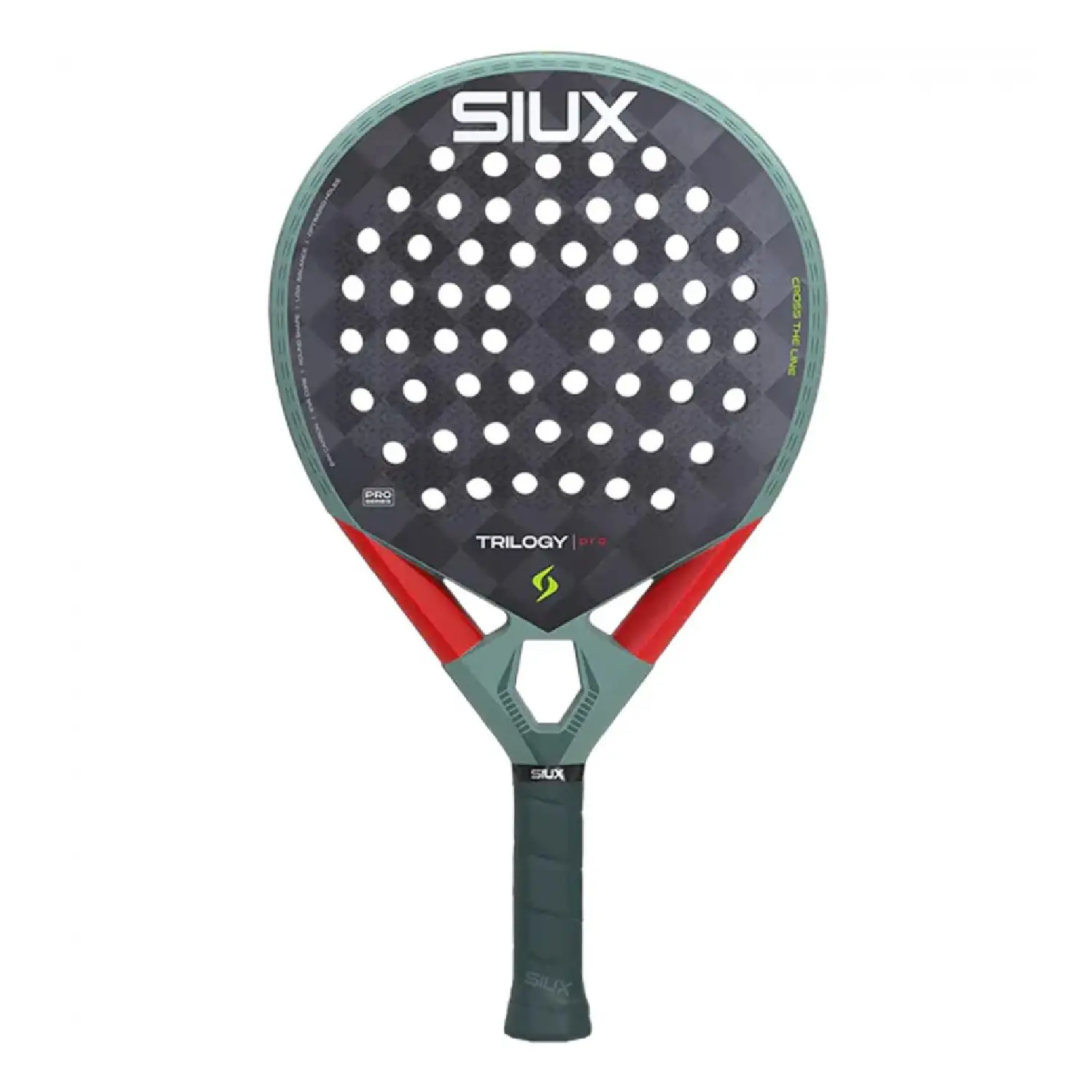 SIUX Padel Racket TRILOGY PRO ASH GREEN 2026