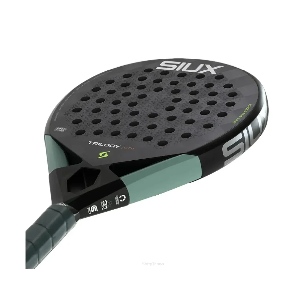 SIUX Padel Racket Trilogy Pro Ash Green 2026 - Image 2