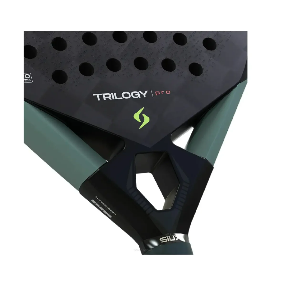SIUX Padel Racket Trilogy Pro Ash Green 2026 - Image 3