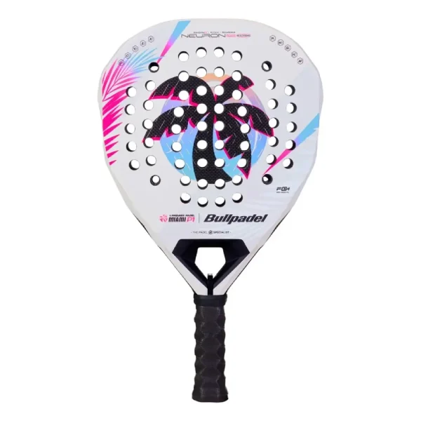 BULLPADEL Racket Neuron 02 Edge Miami 2026 Blanco