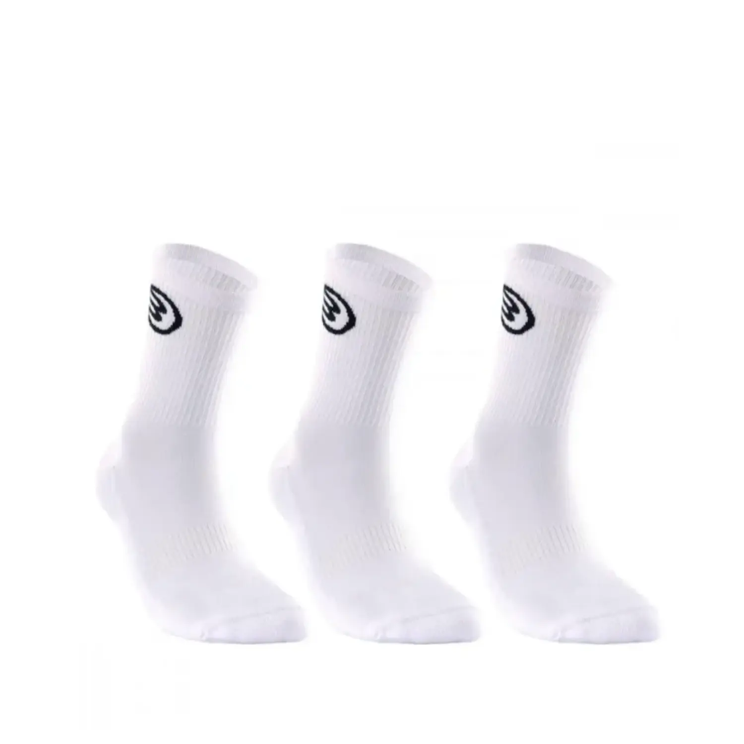 BULLPADEL Socks White 3 Pairs