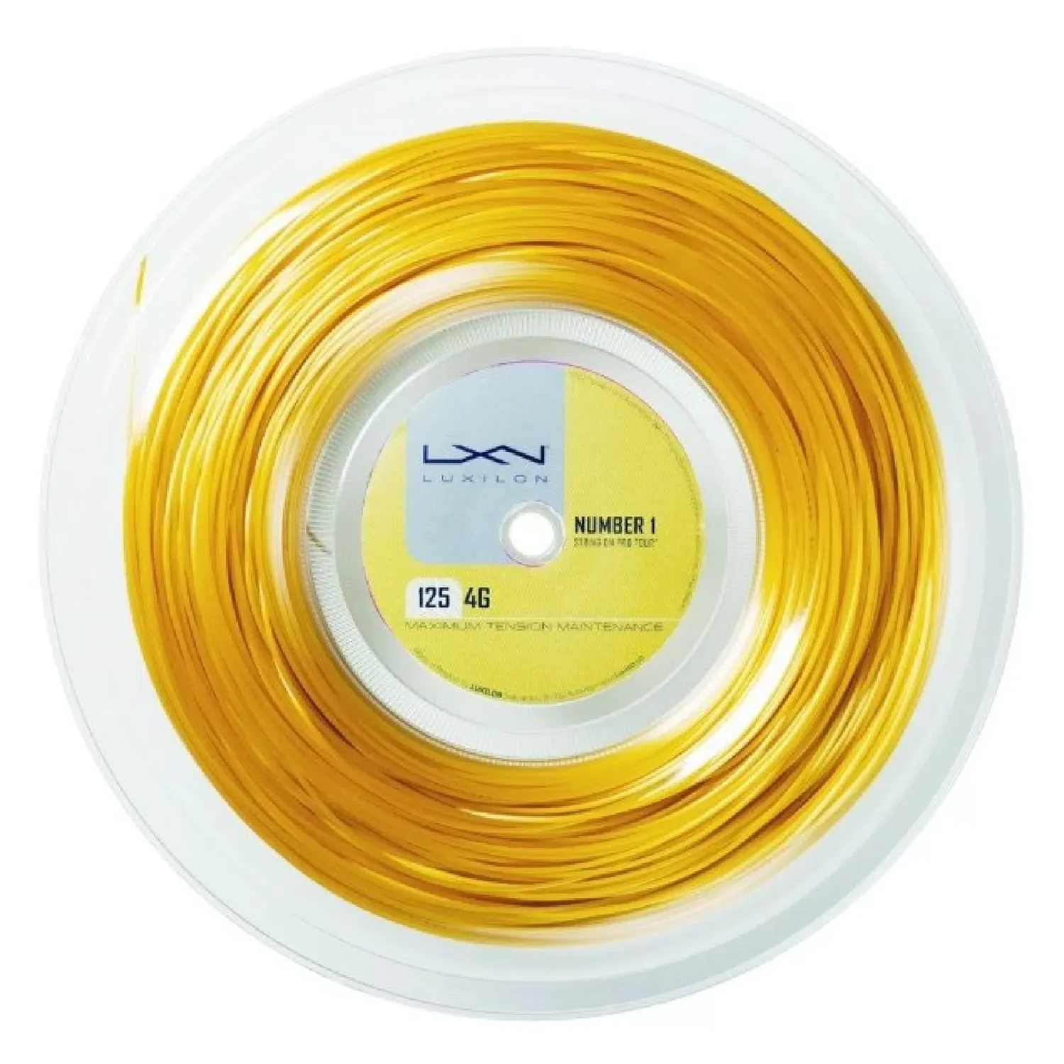 LUXILON Tennis string 4G 125 200M Reel Yellow
