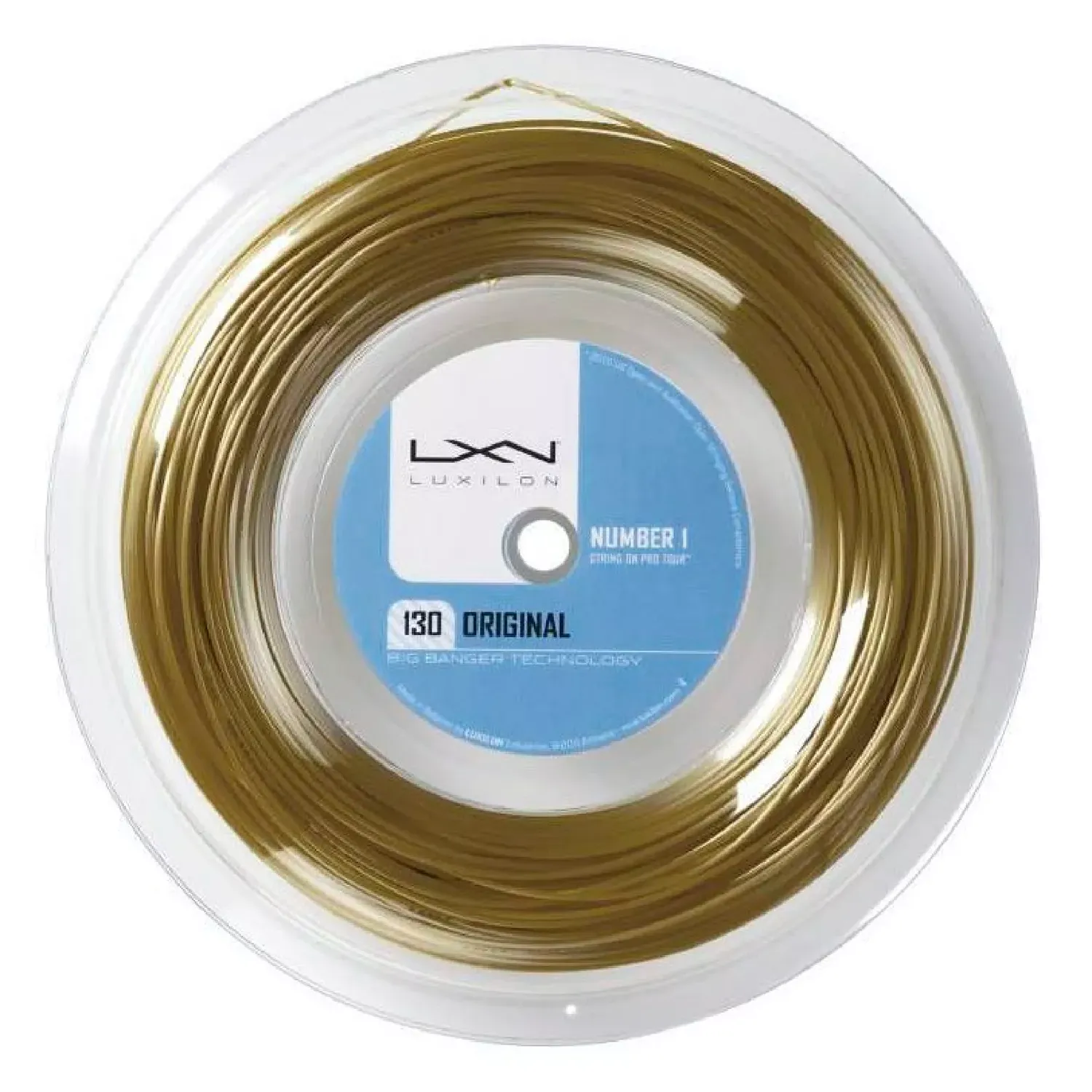 LUXILON Tennis string 4G Original 130 200M Reel Yellow