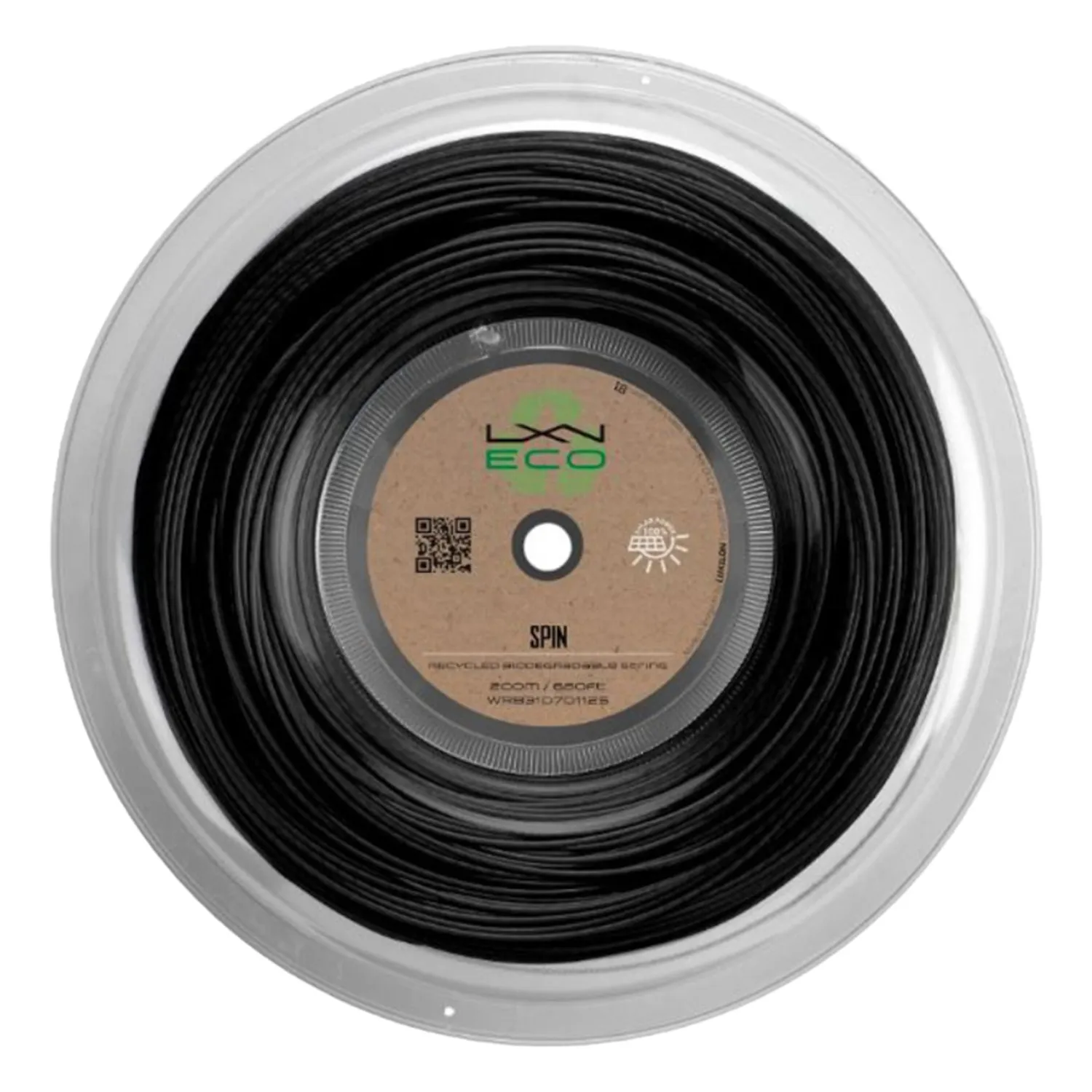 LUXILON Tennis string Eco Spin 125 Reel Black