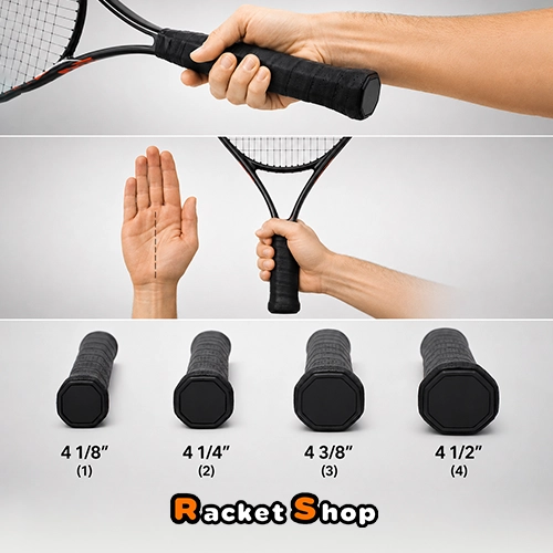 Measure Your Tennis Grip Size