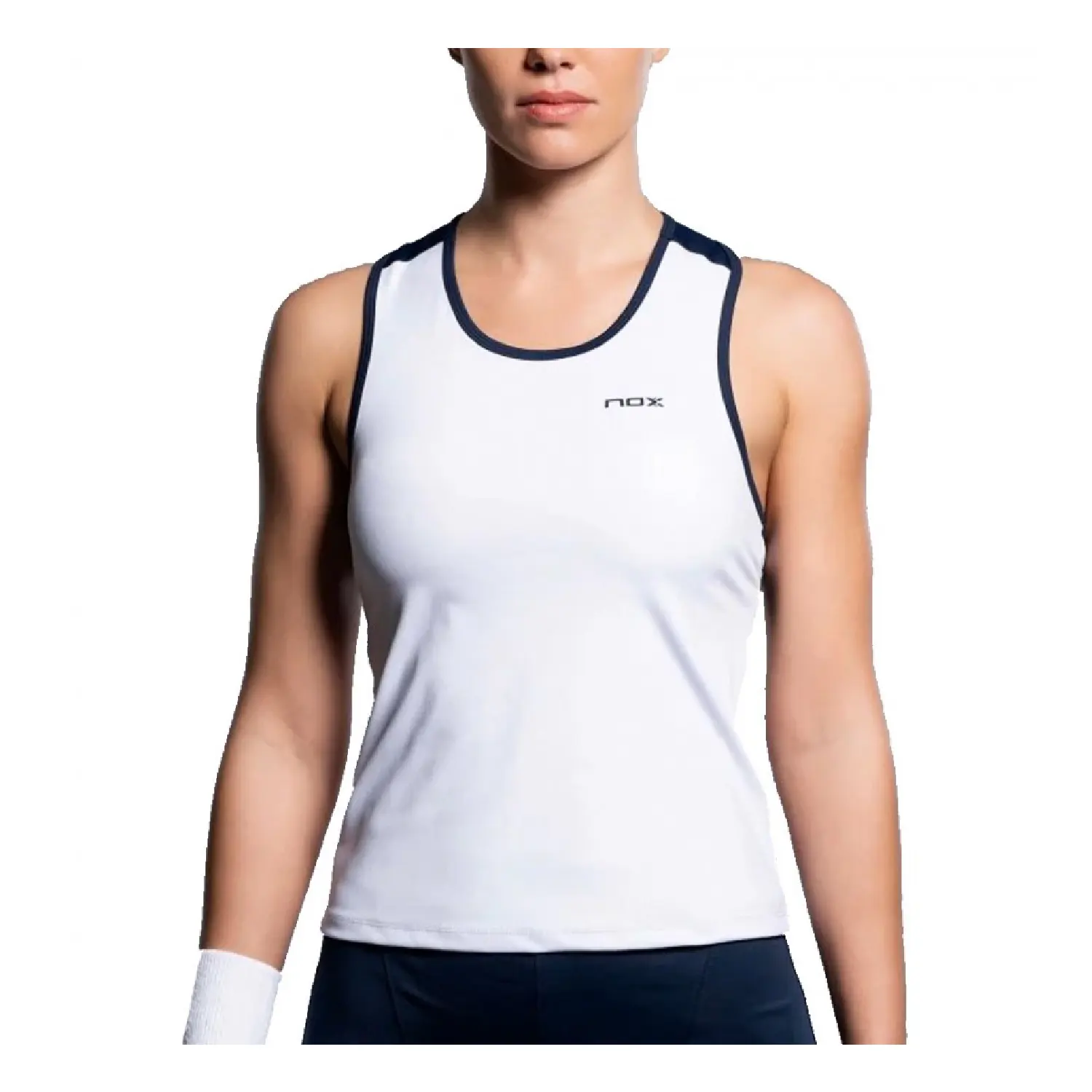 NOX Padel Tank Top Shirt Team WhiteNavy Blue