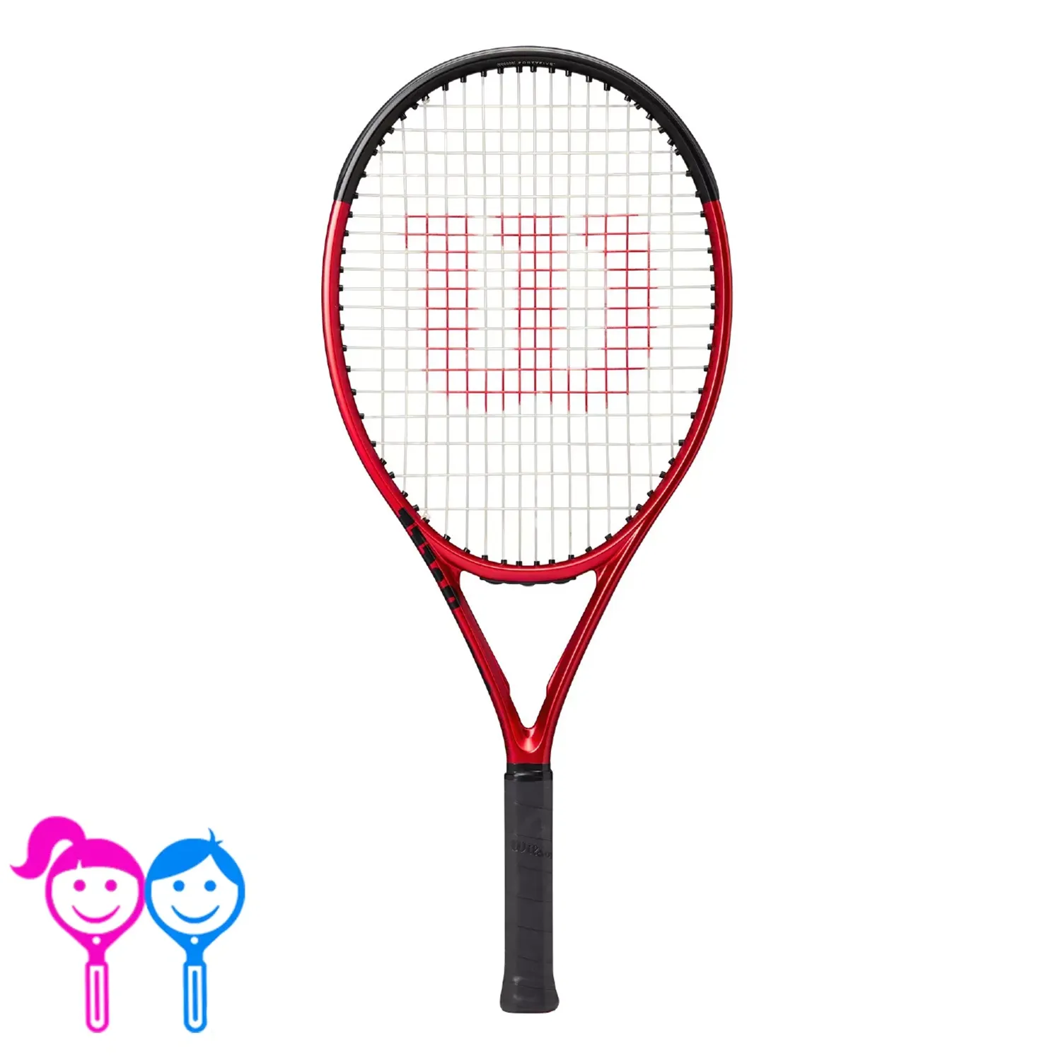 WILSON Tennis Racket Clash 25 V2.0 Strung (1)