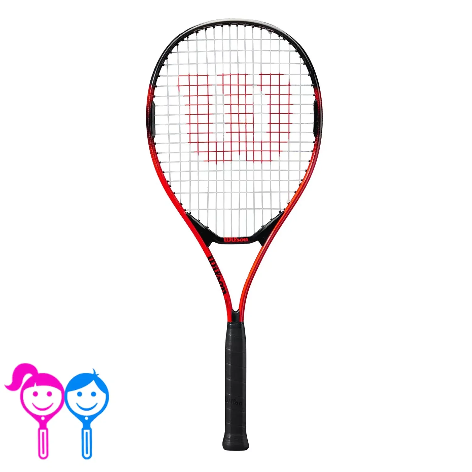 WILSON Tennis Racket Pro Staff Precision Jr 25 Strung (1)